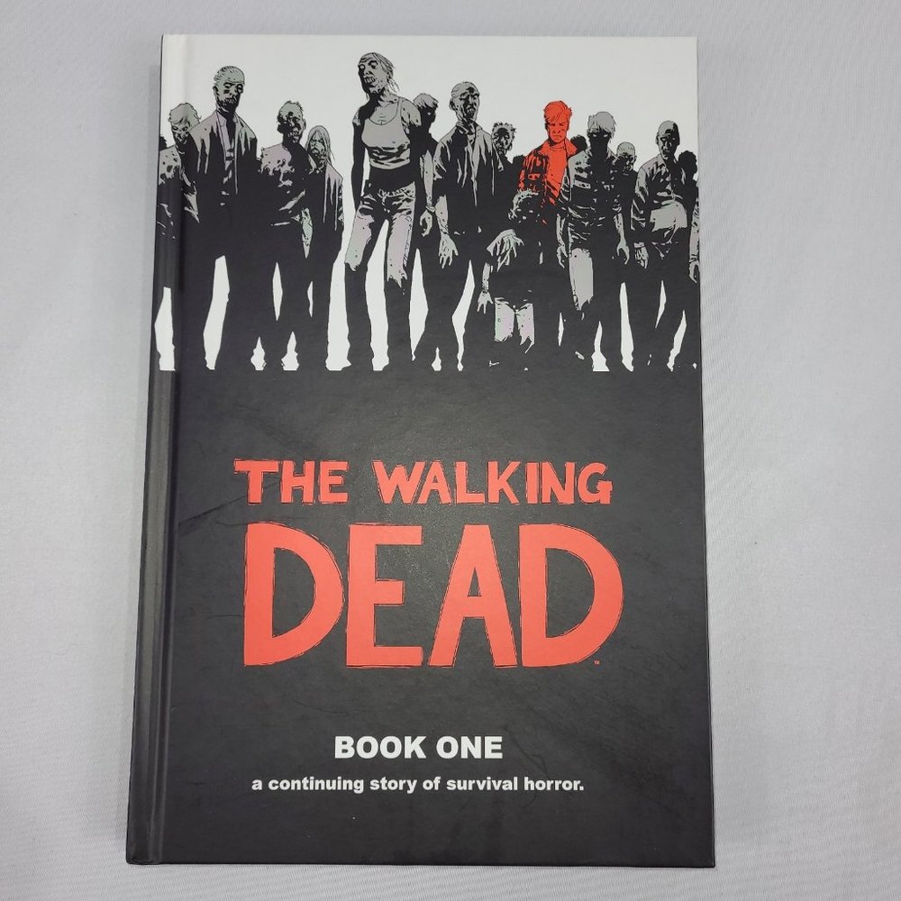 The Walking Dead Book One Horror Hardcover Comic Graphic Novel